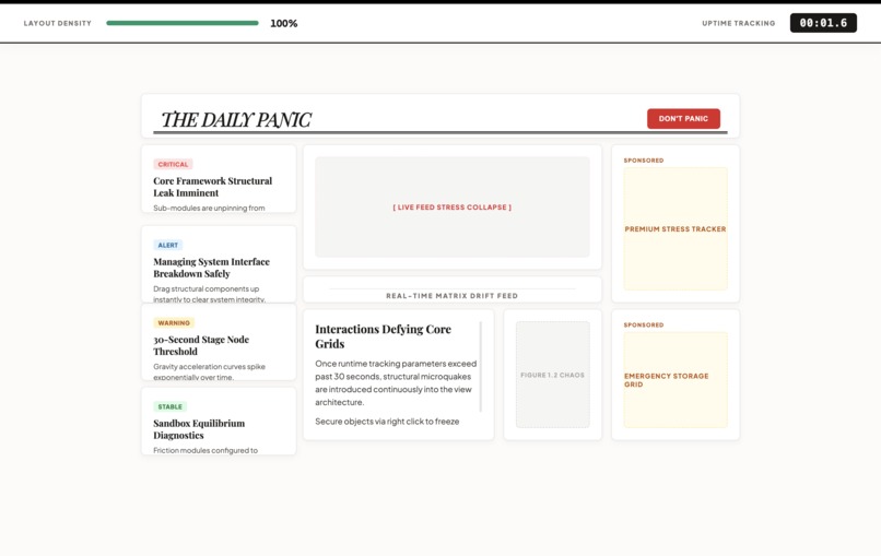 The Daily Panic — panic.design – screenshot 1