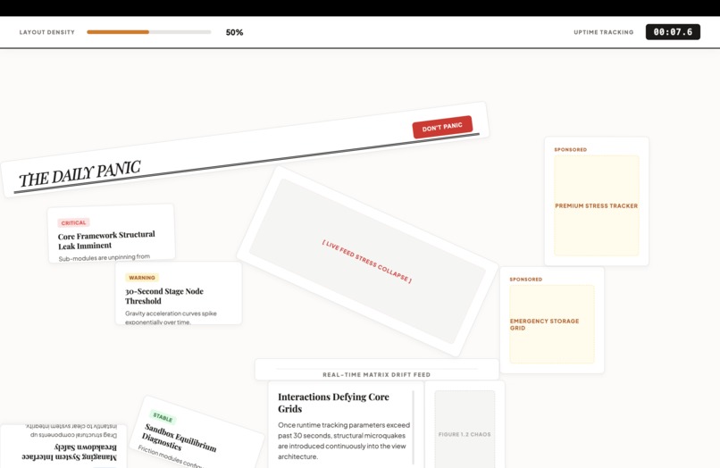 The Daily Panic — panic.design – screenshot 2
