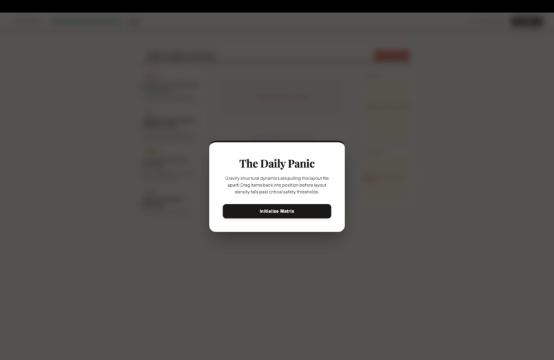 The Daily Panic — panic.design – screenshot 4