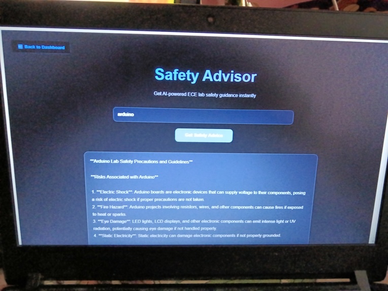 Synk-F AI powered ECE smart lab assistant  – screenshot 4