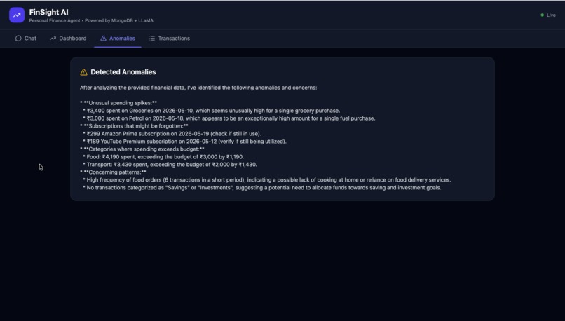 FinSight AI – screenshot 3
