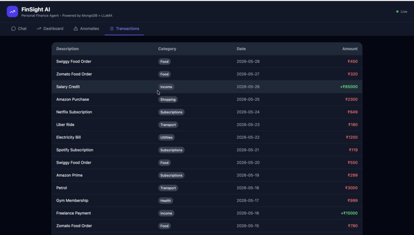 FinSight AI – screenshot 4