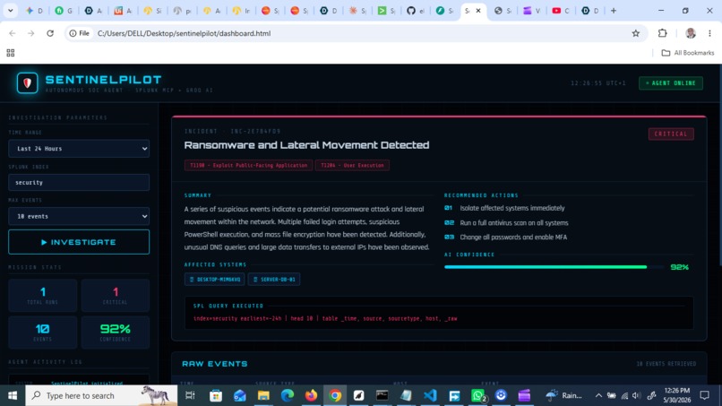 SentinelPilot – screenshot 1