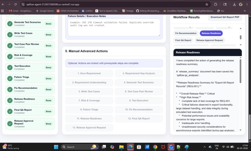 QAFlow Agent: AI-Powered QA Workflow Automation – screenshot 18