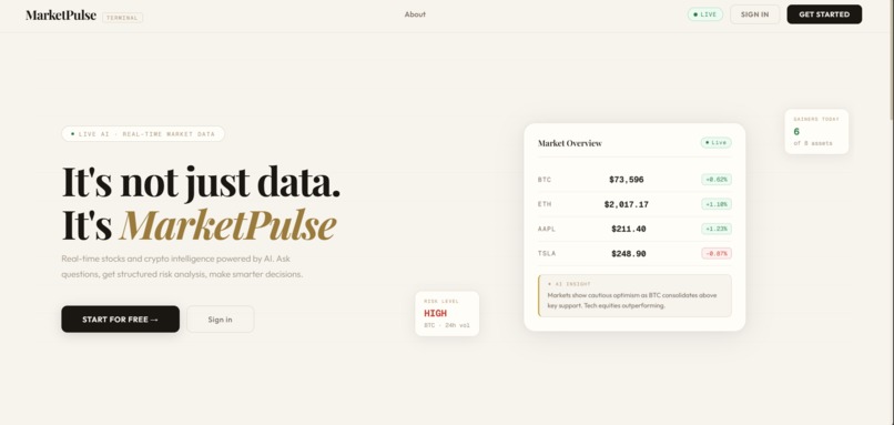 Marketpulse – screenshot 1