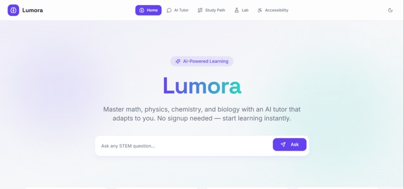 Lumora – screenshot 1