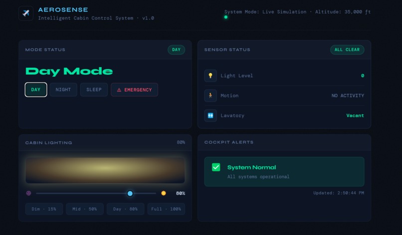 AeroSense – screenshot 2