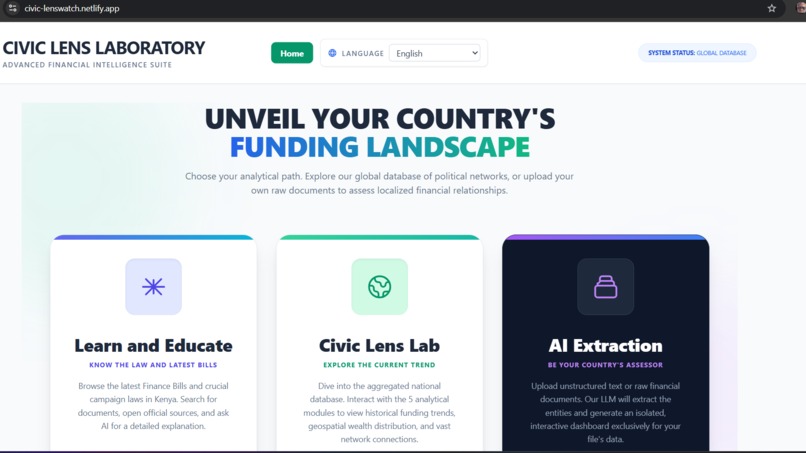Civic Lens – screenshot 1