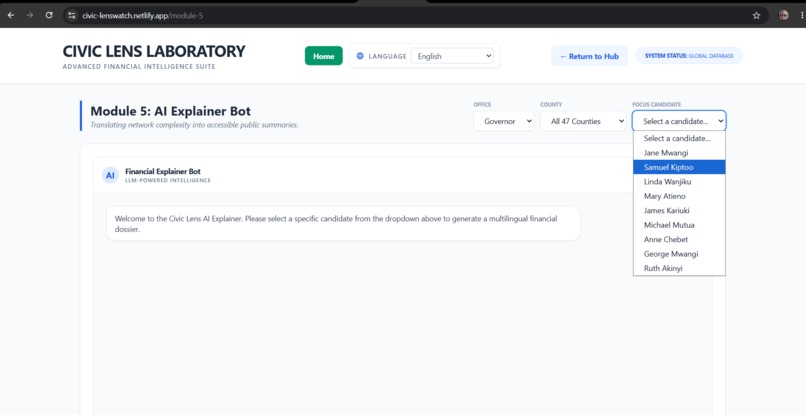 Civic Lens – screenshot 5