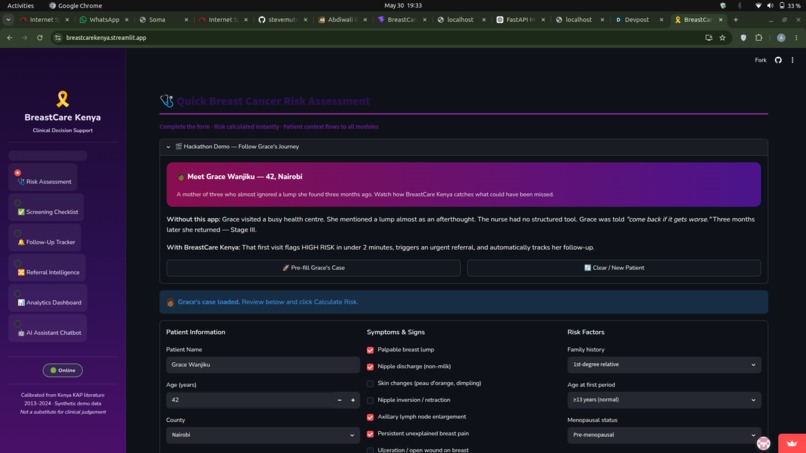 BreastCare – screenshot 1