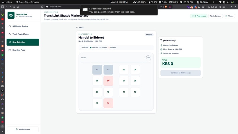 shuttleConnect – screenshot 4