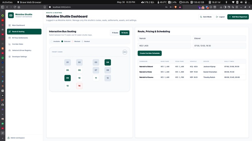 shuttleConnect – screenshot 5
