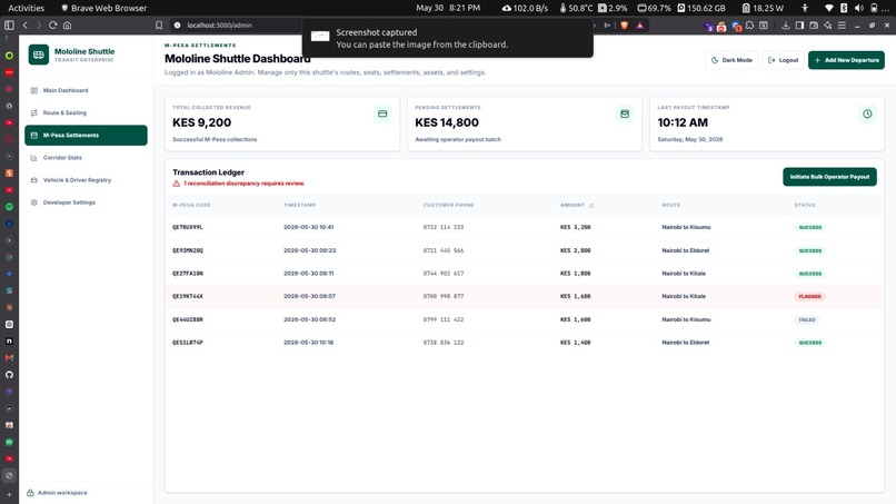 shuttleConnect – screenshot 3