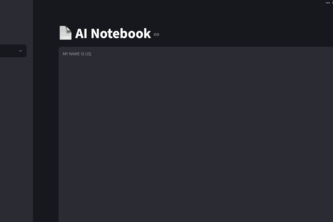 AI Notebook