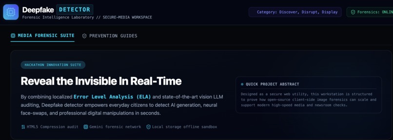 Deepfake Detector – screenshot 1