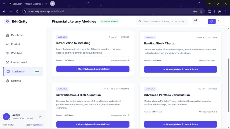 EduQuity – screenshot 6