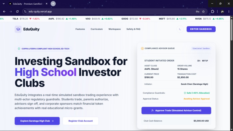 EduQuity – screenshot 1