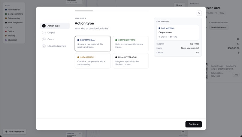Provenance Chain – screenshot 2