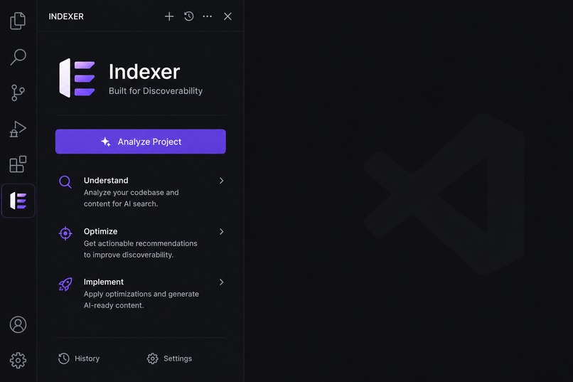 Indexer – screenshot 1