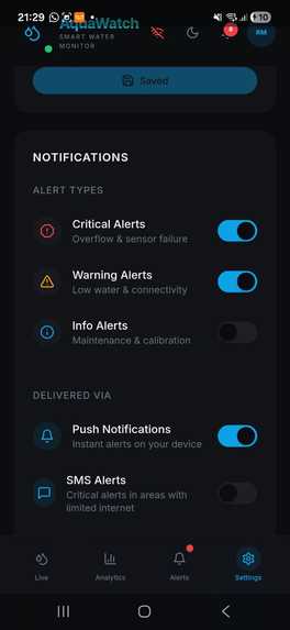 AquaWatch – screenshot 6