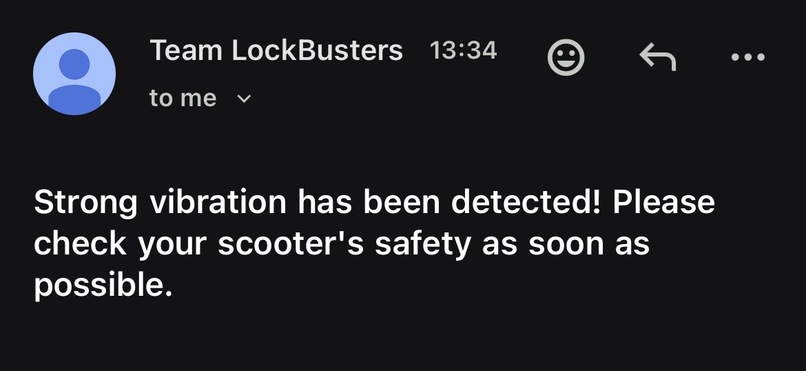 Scooter Lock System – screenshot 6