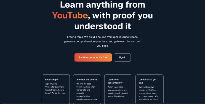 YouCourse – screenshot 6