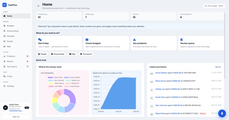 CashFlux – screenshot 1