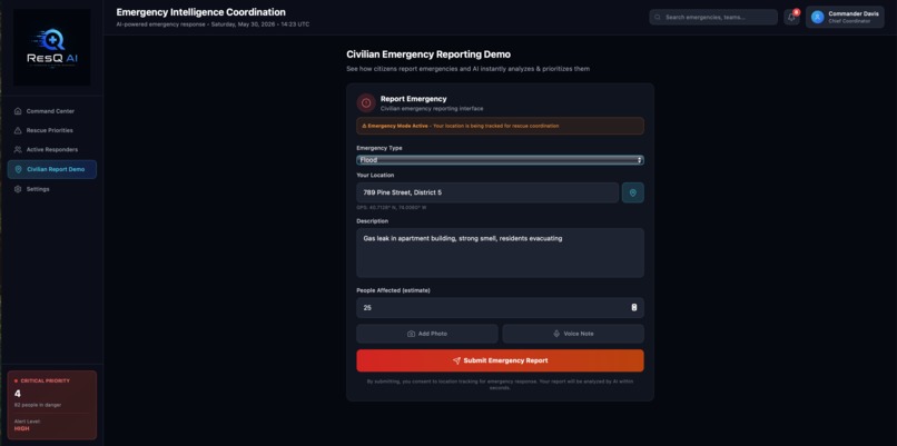 ResQ AI – screenshot 1