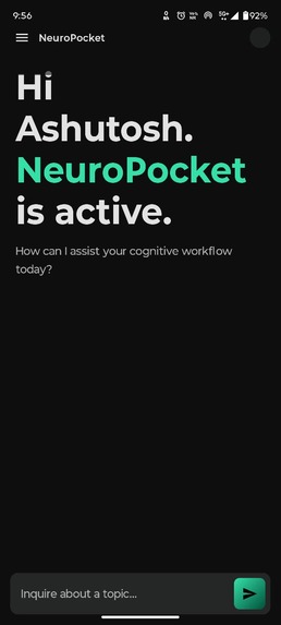 NeuroPocket – screenshot 2