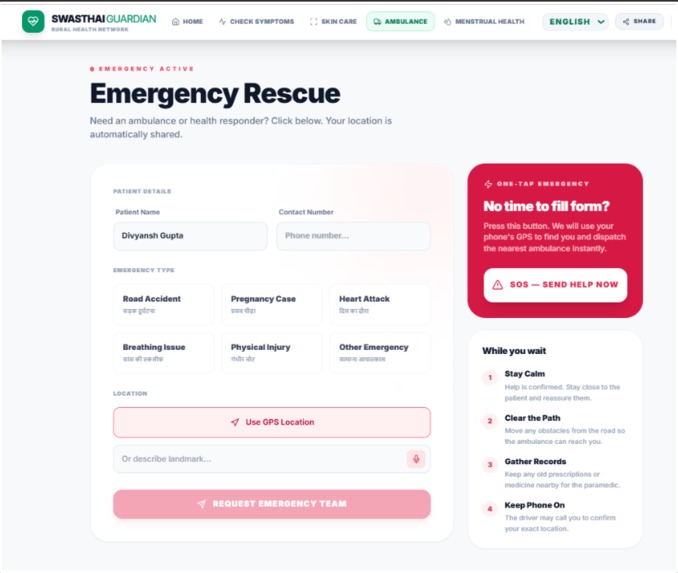 SwasthAI Guardian – screenshot 12