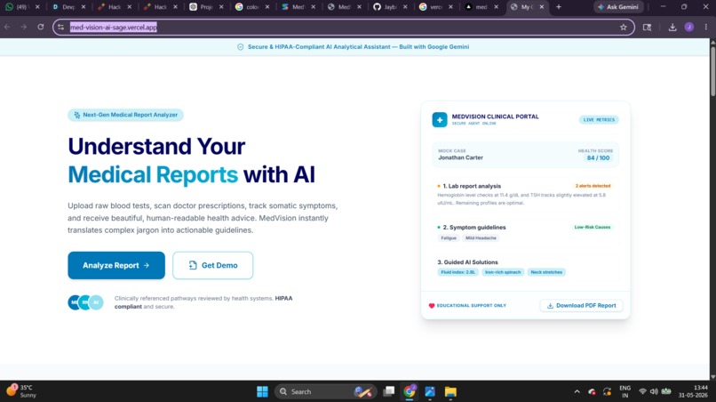MedVision AI – screenshot 1