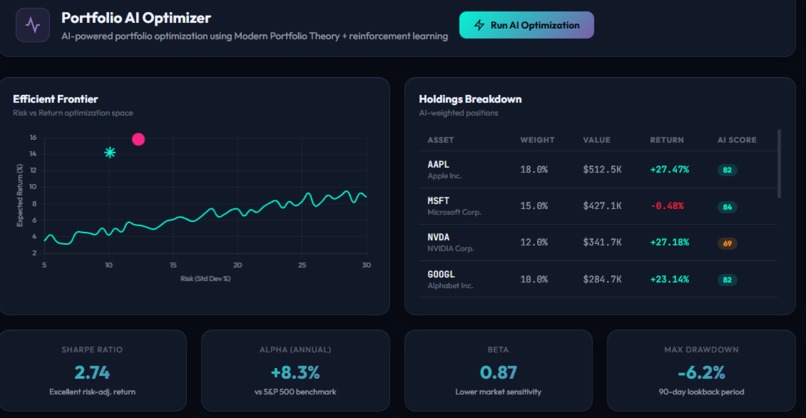 NexusAI: Autonomous FinTech Command Center – screenshot 2
