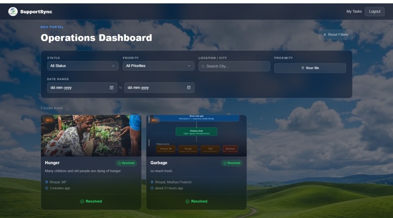 Indian NGO Project – screenshot 5