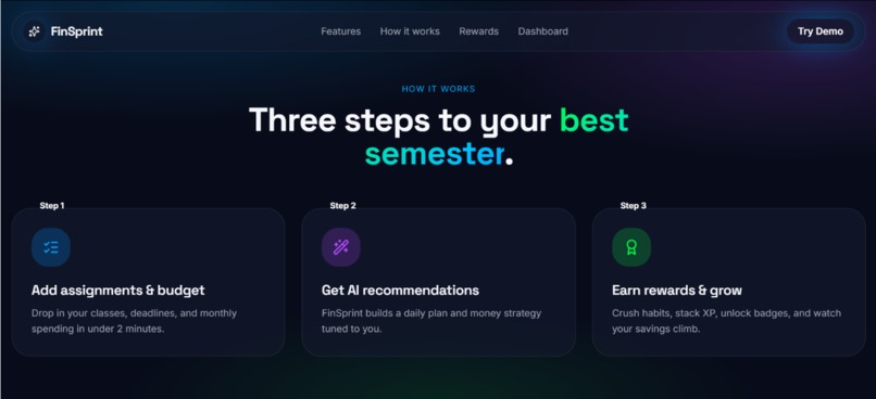FinSprint  – screenshot 3