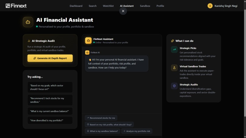 FinNext – screenshot 4