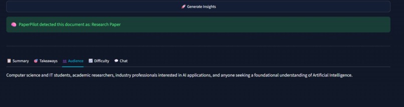 PaperPilot AI – screenshot 1