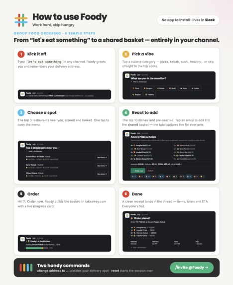 Foody: Work hard, skip hangry- a group food ordering app – screenshot 5