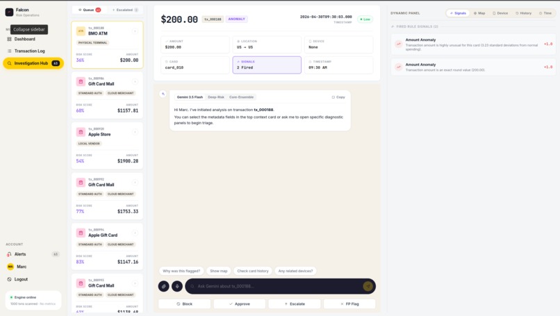Falcon – screenshot 1