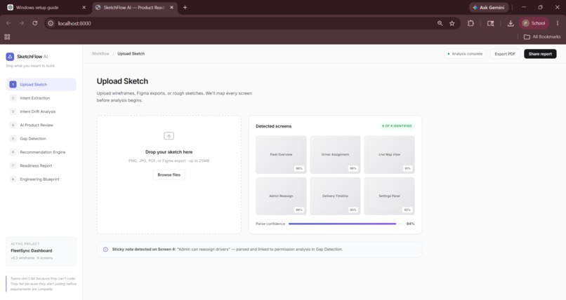 SketchFlow – screenshot 1