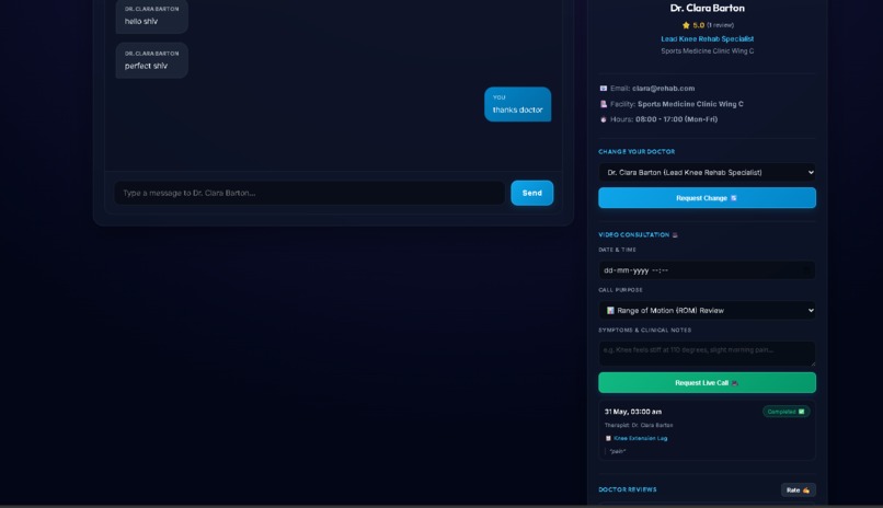 KneeCare AI – screenshot 2