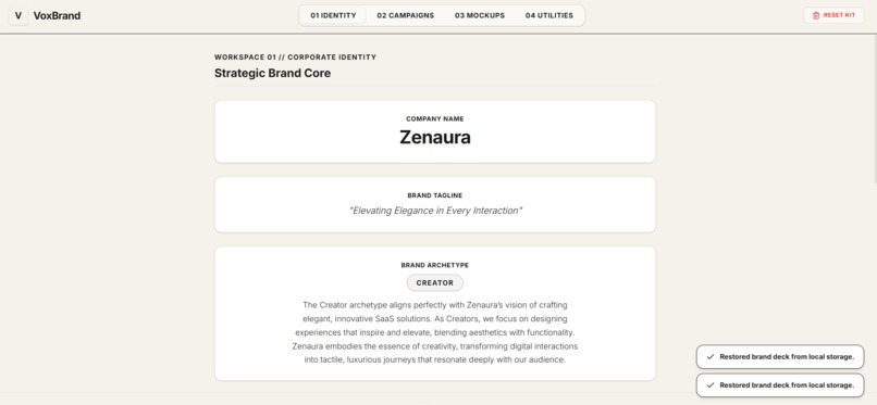 Voxbrand  – screenshot 1