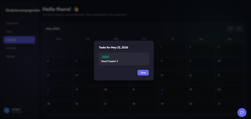 StudyAccompagnator – screenshot 5