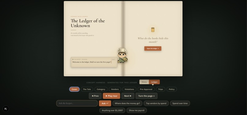 The Ledger of the Unknown – screenshot 1