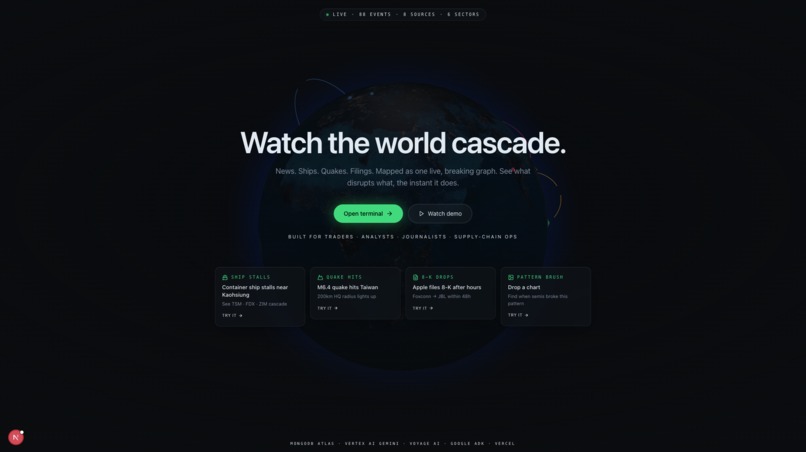 CascadeTerminal – screenshot 2