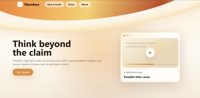 Therefore – screenshot 1