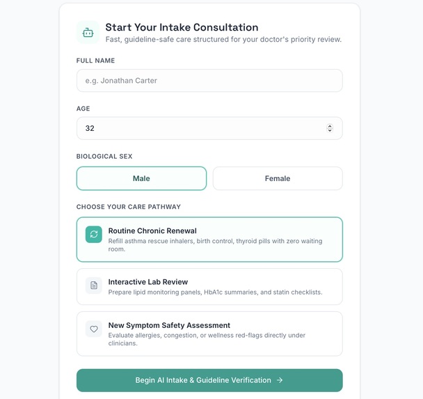 Online Clinic – screenshot 1