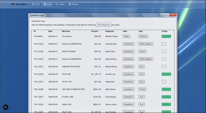 Aero Intel – screenshot 2