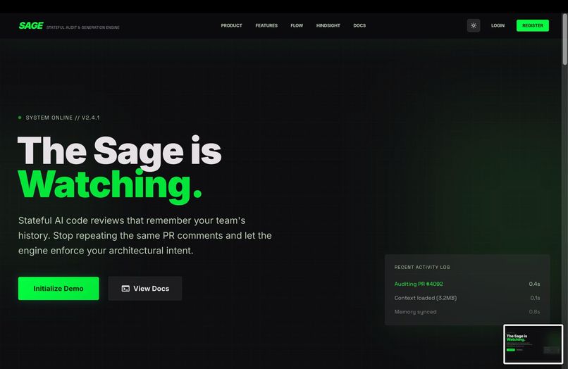 SAGE – screenshot 3