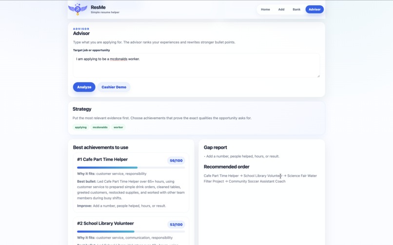 ResMe (KRAKEN CS) – screenshot 5