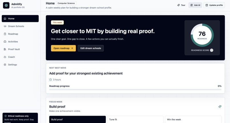 Admitify – screenshot 4